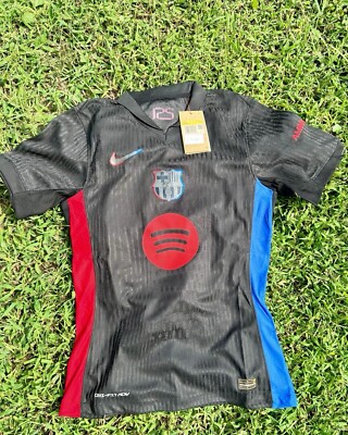 Lamine Yamal 19 Barcelona Nike 2024/25 Away Player Jersey - Black