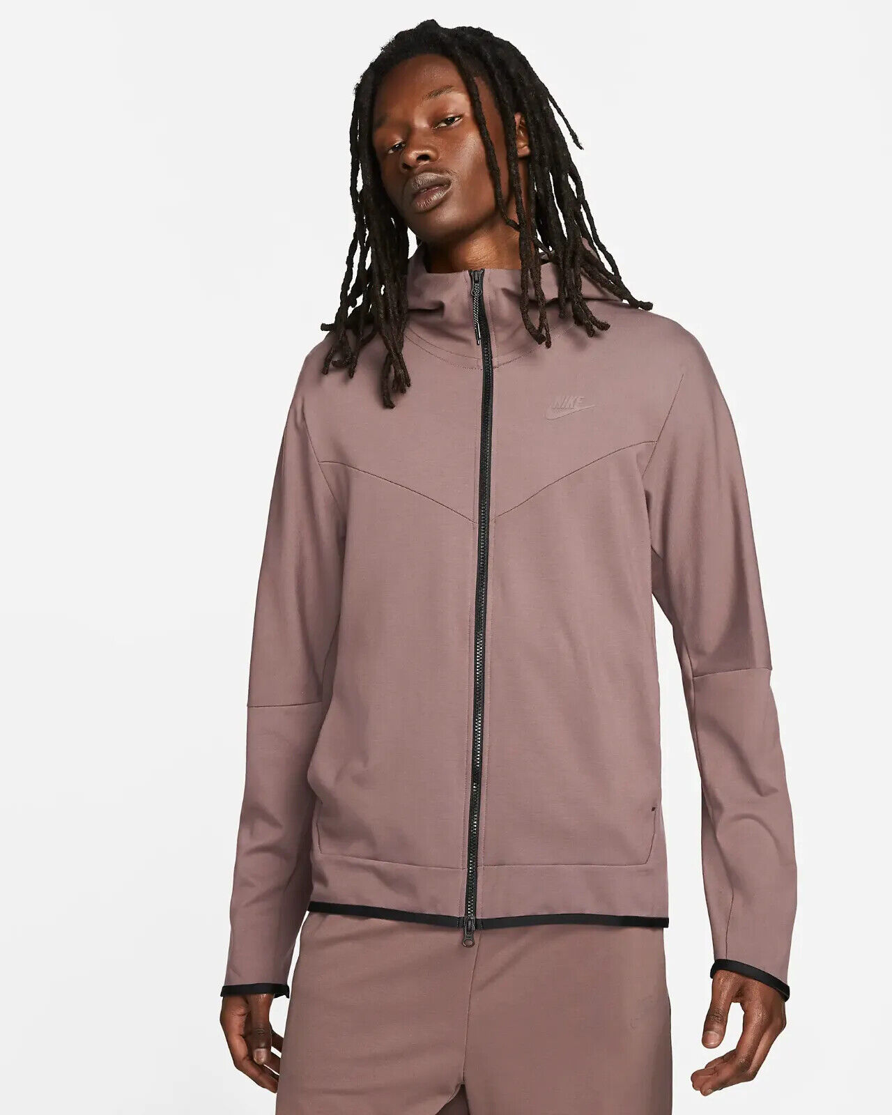 Nike Sportswear Tech Fleece Lightweigh Men's Hoodie Plum Nike Sportswear Tech Fleece Lightweigh Men's Hoodie Plum