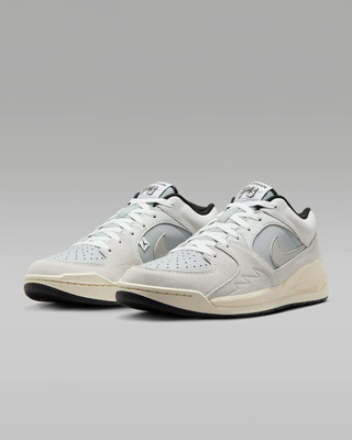 Nike Jordan Stadium 90 Shoes Light Smoke Grey - HV1810-001 Expeditedship