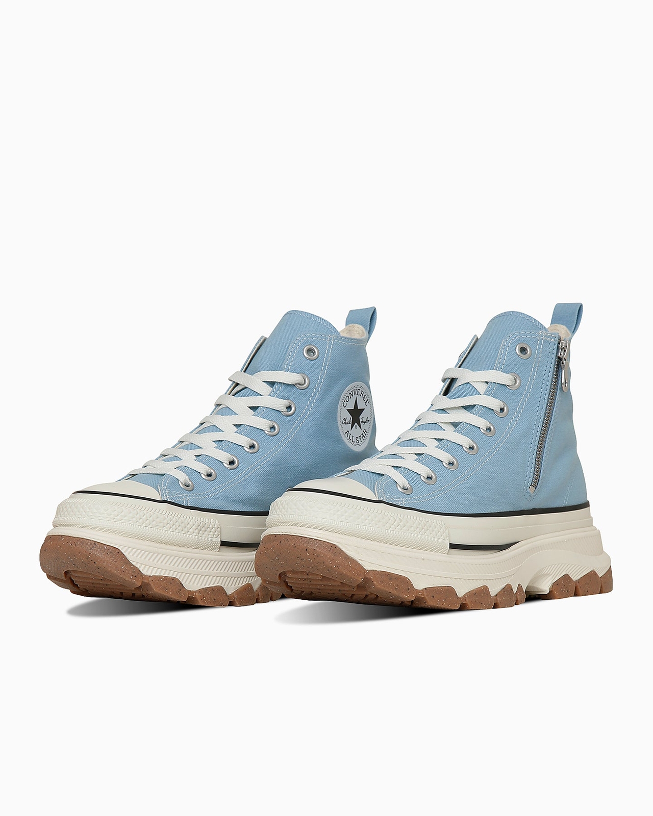 【極美品】ALL STAR Ⓡ TREKWAVE Z HI 31314190 Converse All Star Trekwave Z Hi Powder Blue (Men's