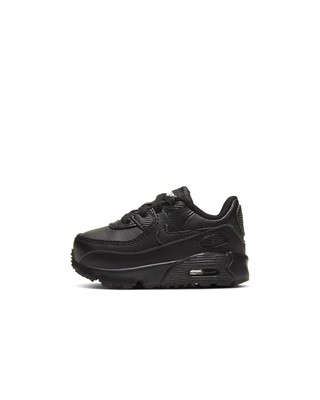 Nike Air Max 90 LTR для малышей, черные/черно-черно-белые (CD6868 001)