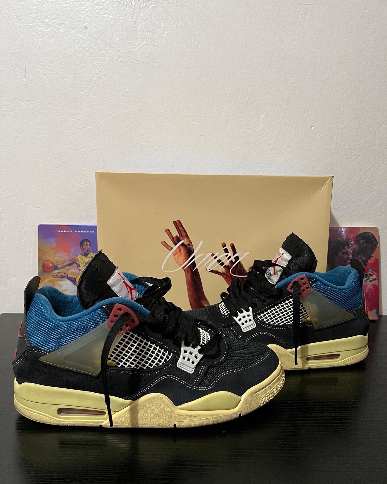 Size 10.5 - Jordan 4 Retro x Union LA 