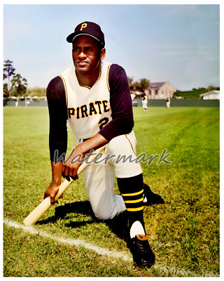 MLB Pittsburgh Pirates Roberto Clemente Color 8 X 10 Photo Picture