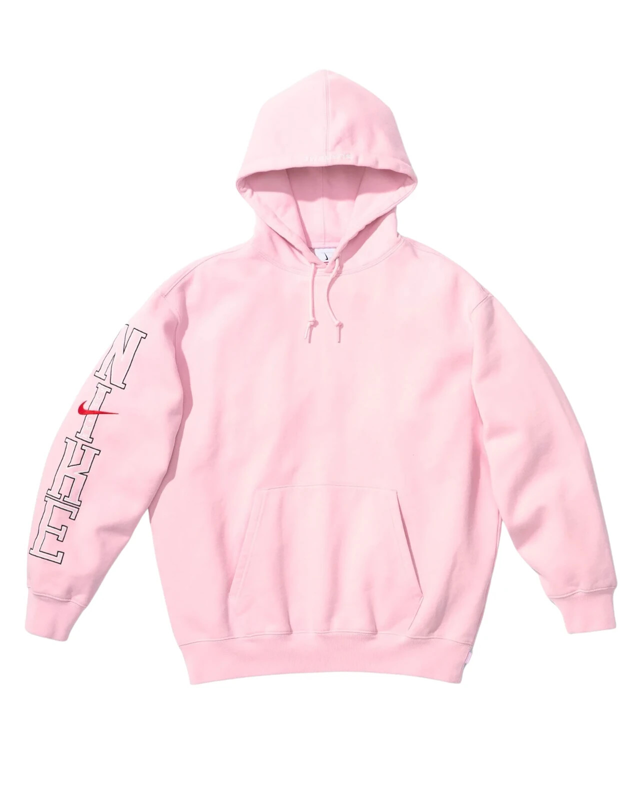 Supreme SS24 Nike Hooded Sweatshirt Light Pink Size XXL