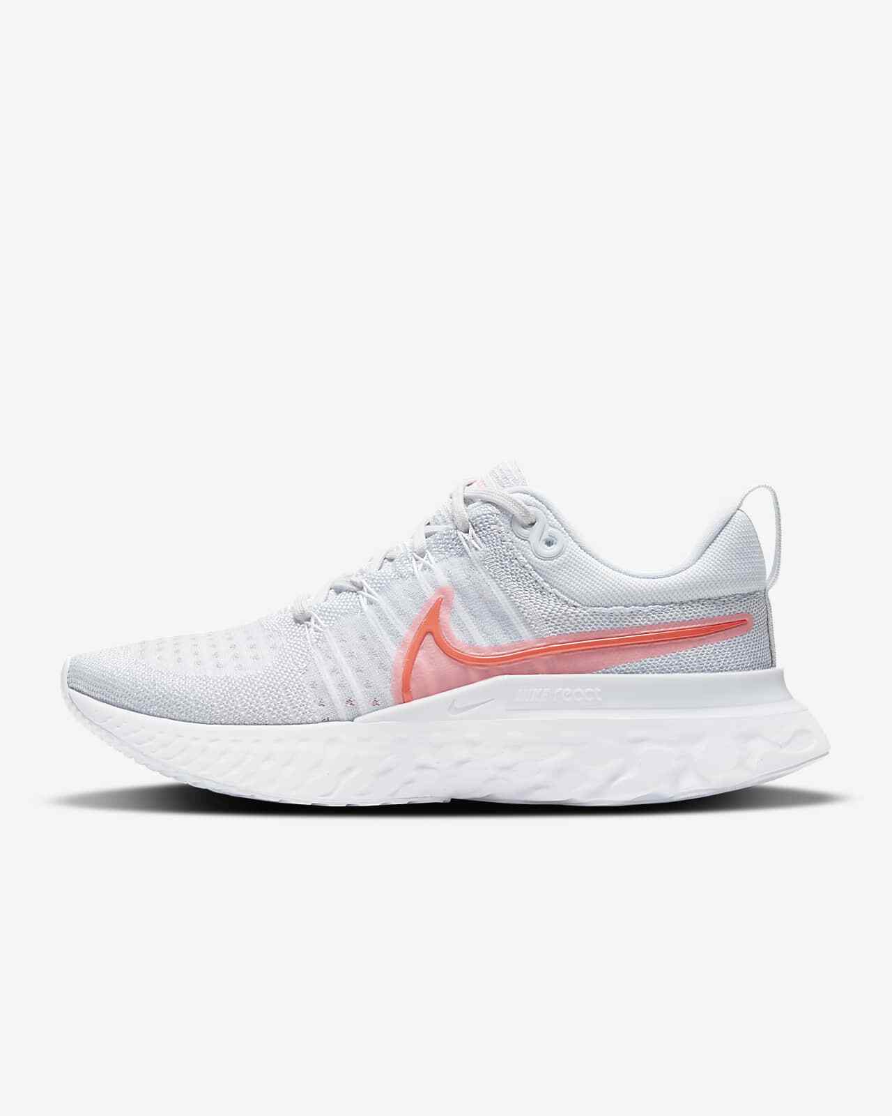 

Nike React Infinity Run FK Flyknit 2 Grey Crimson CT2423-004 11,5 женщин = 10 мужчин, Серый, Nike Air Max Infinity