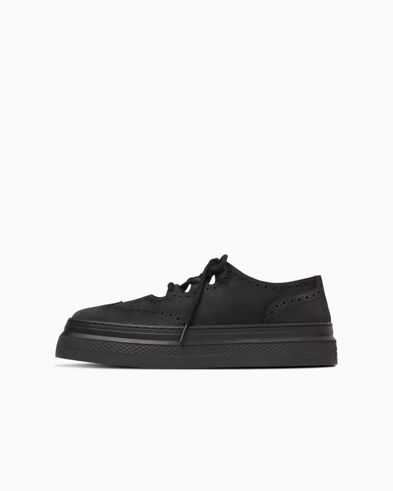Pre-owned Converse All Star Coupe Bateau Ak Ox Black 38001840 Men's Size