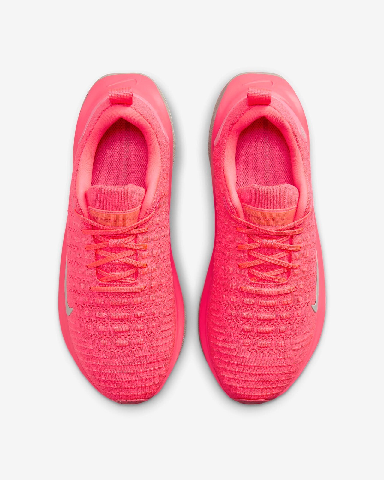 Pre-owned Nike Womens  Infinityrn 4 Hot Punch Black Aster Pink Flyknit Running Shoes