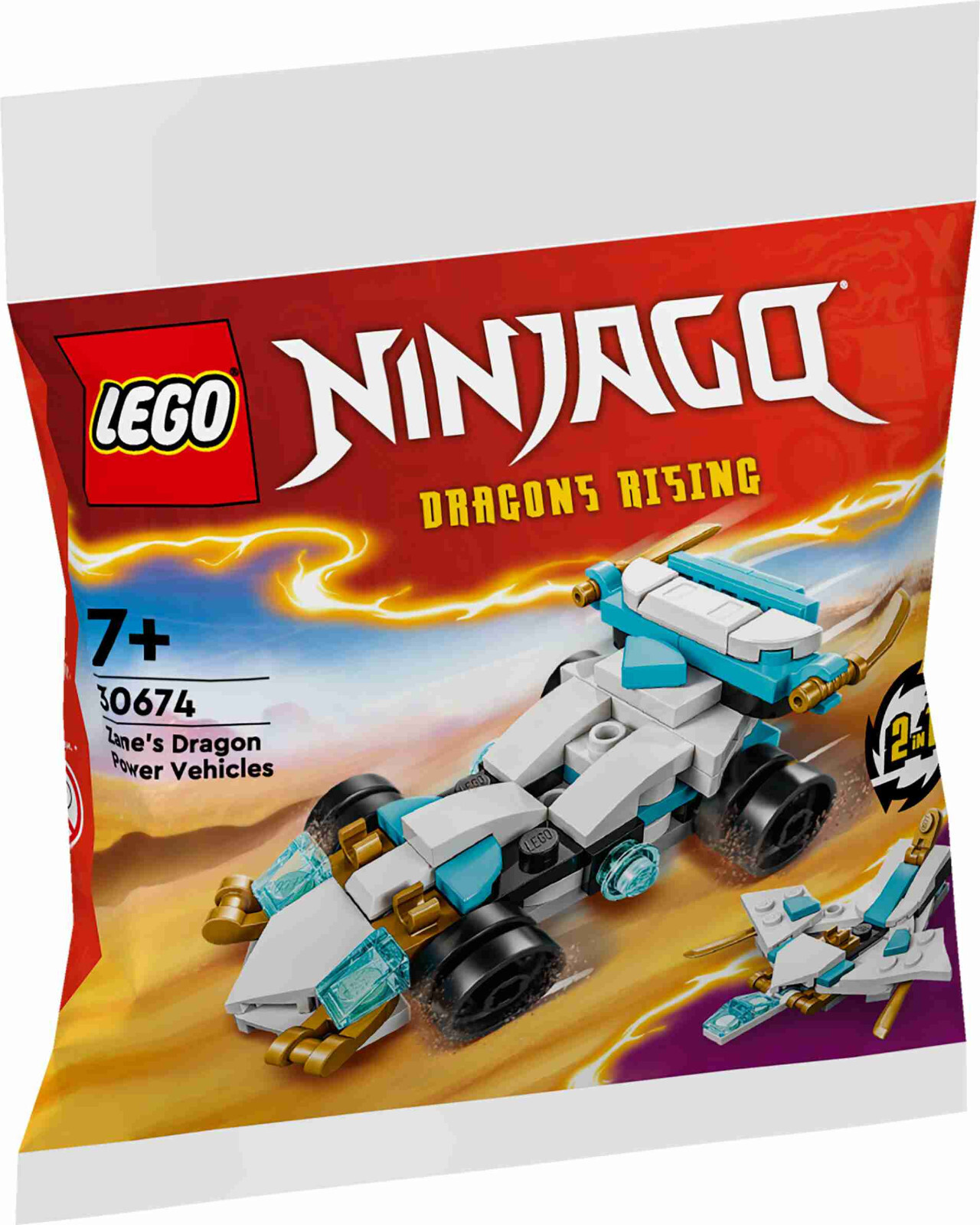 Lego Ninjago Dragons Rising The Vehicles: Zane's Dragon