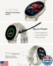 Parsonver Smart Watch(Answer/Make Calls), Smartwatch for Women Men, 100+ Sport Modes/Heart Rate/Blood Oxygen/Sleep Tracker, Pedometer, IP68 Waterproof Fitness Tracker for Android iPhone, Starry Silver