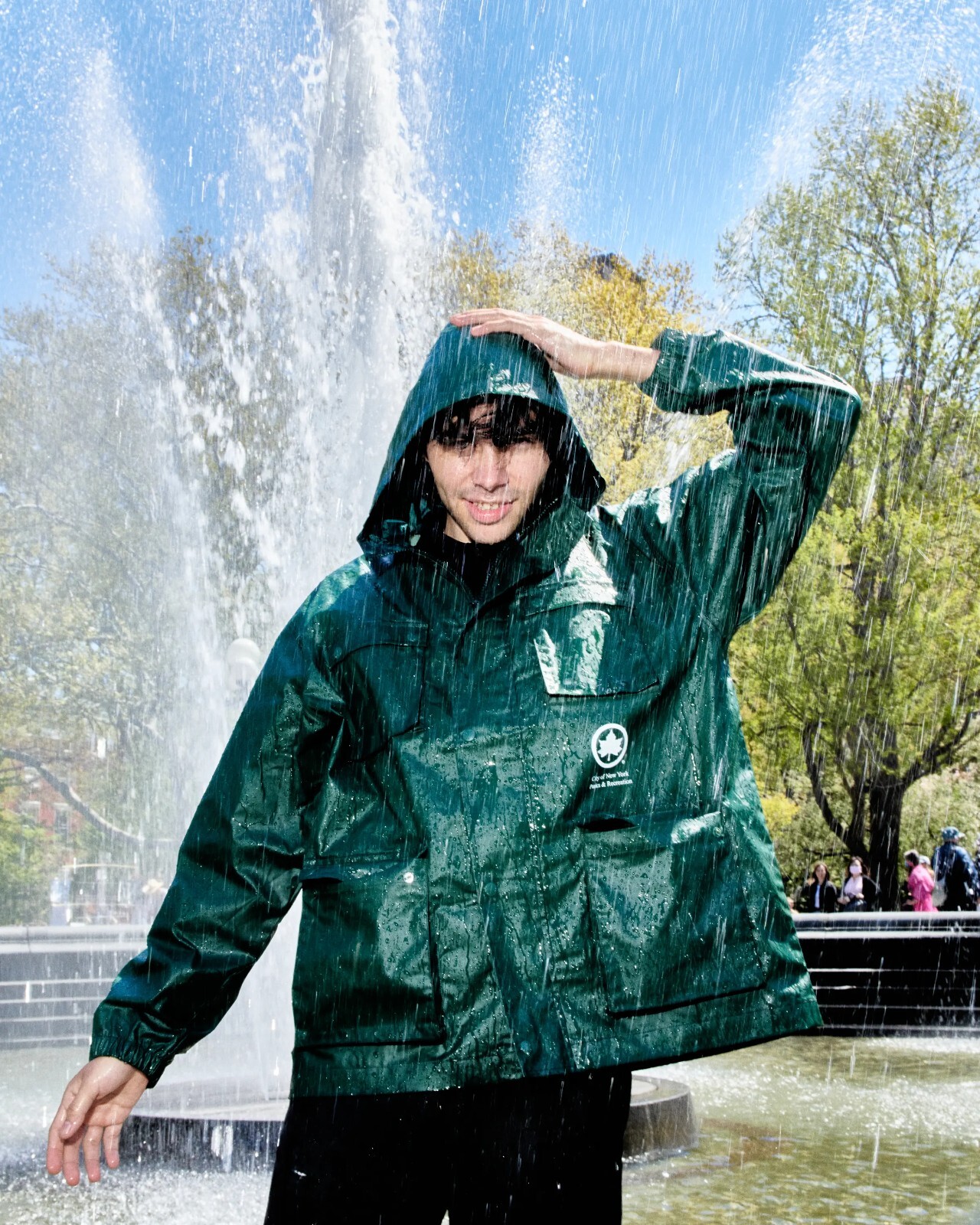 NEW Only NY Rain Slicker jacket from NYC Parks 2022 capsule