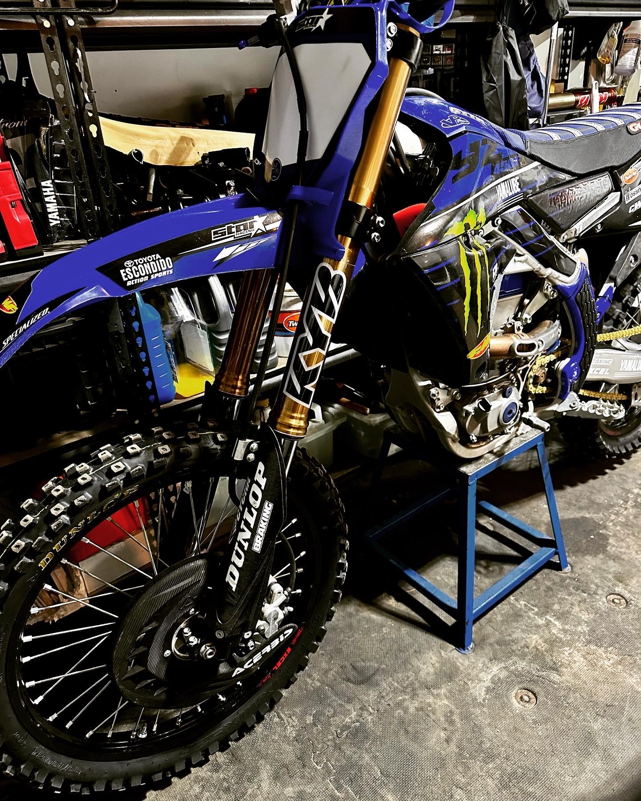 Acerbis XGrip Frame Guards Protectors For The 20192023 Yamaha YZ250F