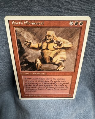 MTG - Earth Elemental - 4th Edition - NM - Free Shipping! - Buy more & Save!