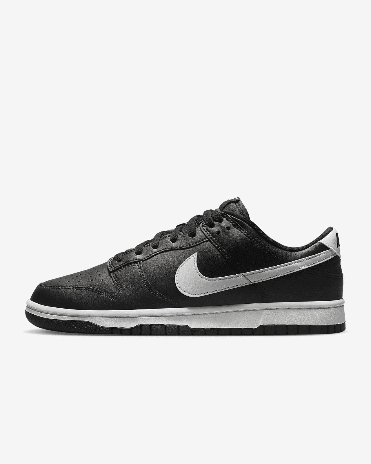 

NIKE Dunk Low Retro DV0831-002 Черный / Белый, Black / white, Nike Dunk Retro Low