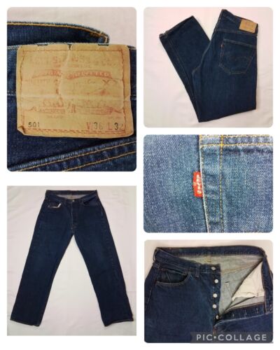 Vintage 60s Levi's 501 Jeans Selvage,6 top Button,maybe 5 Vintage 60s Levi's 501 Jeans Selvage,6 top Button,maybe 5