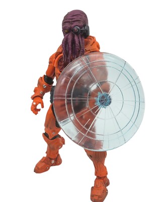 Custom 3d Blue Cosmic Energy Shield For Cosmic Legions 1/12 Scale Figure