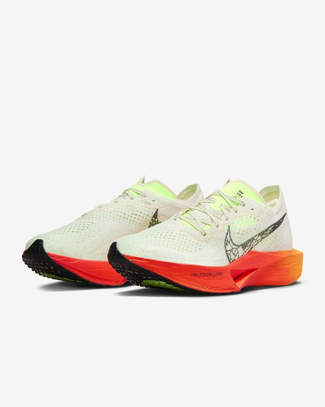 Nike Zoomx Vaporfly Next% 3 FK Men's Sz 12 Sea Gkass/Black Nike Zoomx Vaporfly Next% 3 FK Men's Sz 12 Sea Gkass/Black