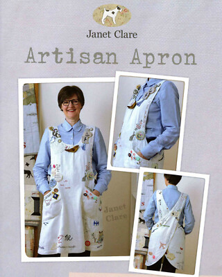 JANET CLARE ''ARTISAN APRON'' Printed Sewing Pattern 