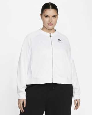 Womens Nike Air Jacket White Plus Size 2X CV8848-100 | eBay