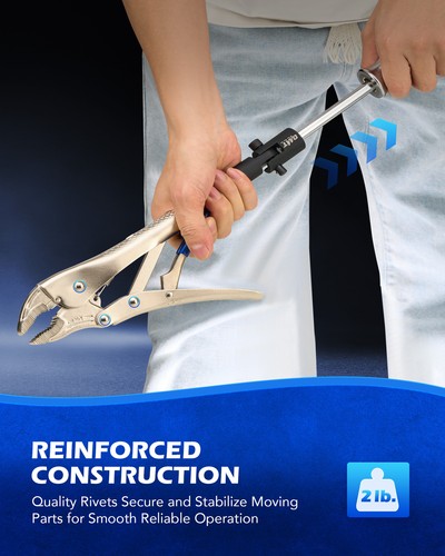 OMT Pneumatic 78415 Locking Pliers Slide Hammer Puller Nail Seal CV Axle Removal