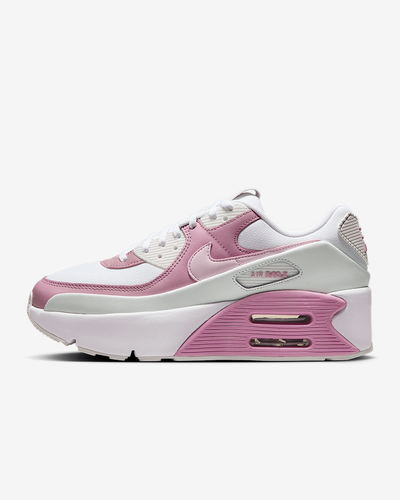 【18cm】美品　Nike リフト　ホワイト　ピンク Nike Air Max 90 Lv8 White FD4328-110 Women Shoes | eBay