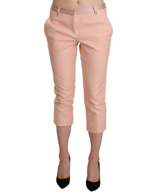 ERMANNO SCERVINO ERMANNO SCERVINO SCHMALE VERKURZTE CAPRI-HOSE MIT NIEDRIGER TAILLE - PANTS -