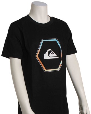 

Футболка Quiksilver Boys In Shapes — черная — новинка, Черный
