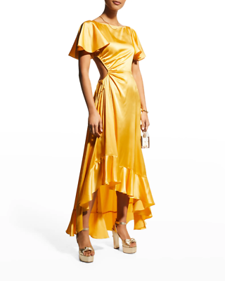 Cinq a sept yellow dress sale