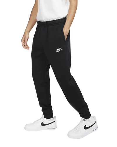 Мужские флисовые джоггеры Nike Sportswear Club Black/White (BV2671 010) - 2XL