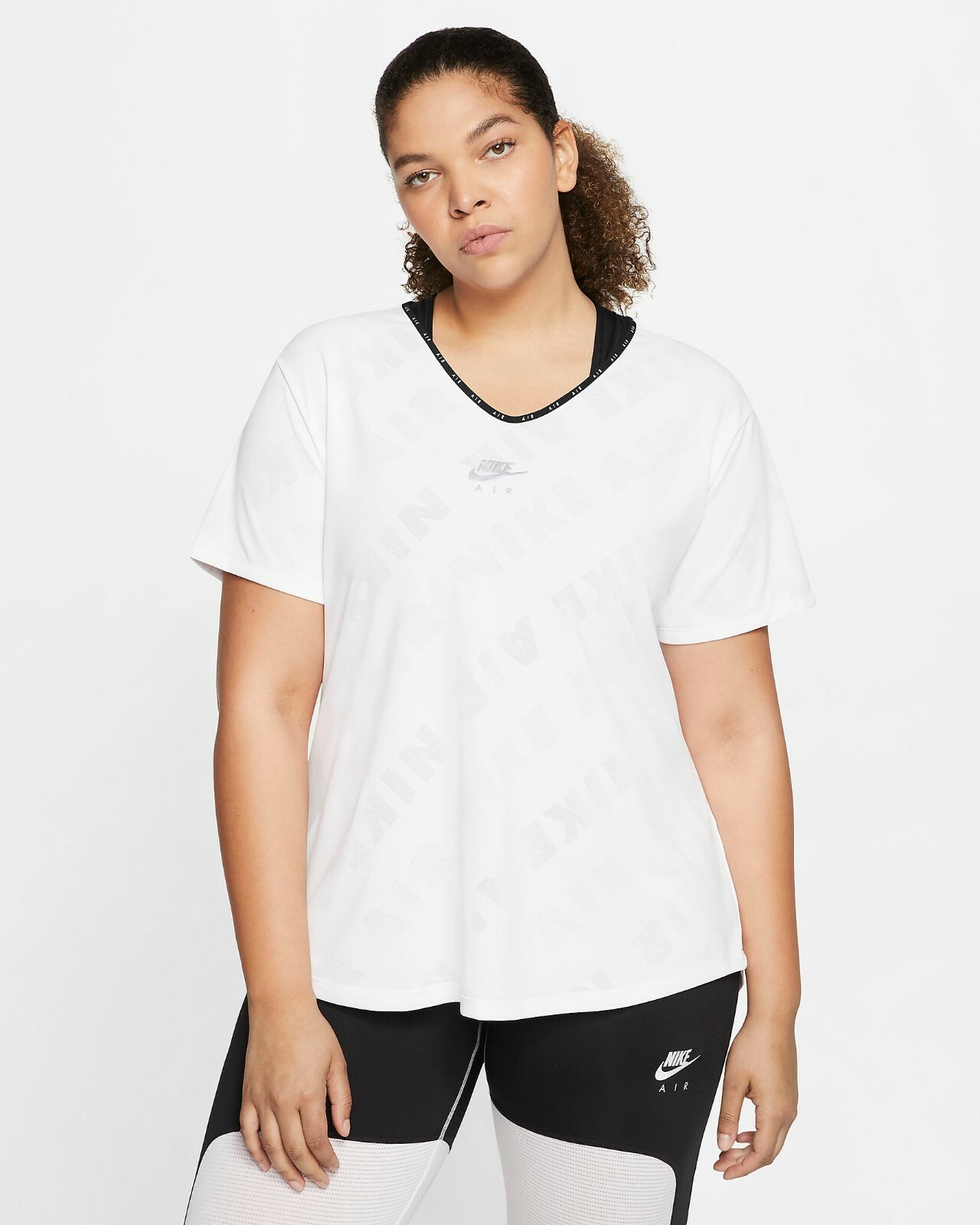 plus size nike running top