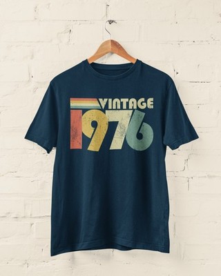 Vintage 1976 T Shirt 50th Birthday 2026 Retro 50 Years Old Gift Unisex Tee