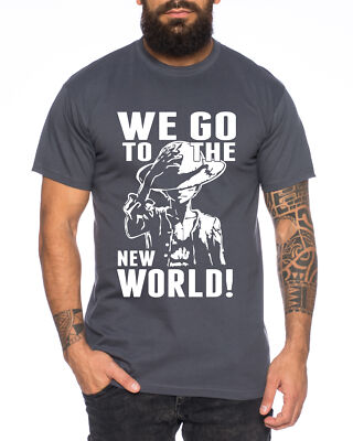 New World Zorro One Manga Herren Ruffy T-Shirt Anime Piece