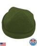 frihed. Sauna hat - Made of woolwalk - 100% Sheep's Wool - Premium Sauna Accessory for Men and Women - Flexible Size - Made in Germany (Forest)
