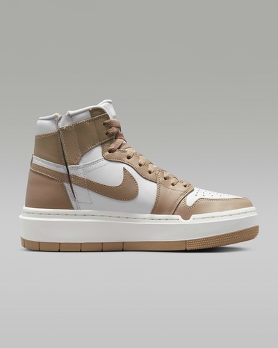 Pre-owned Jordan Air  1 Elavate High In White