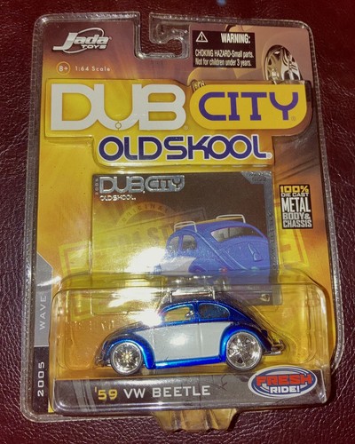 Jada TOYS 1/64 V DUB$ フォルクスワーゲン 7種セット Jada Dub City Old Skool 1959 '59 Volkswagen VW Beetle Blue