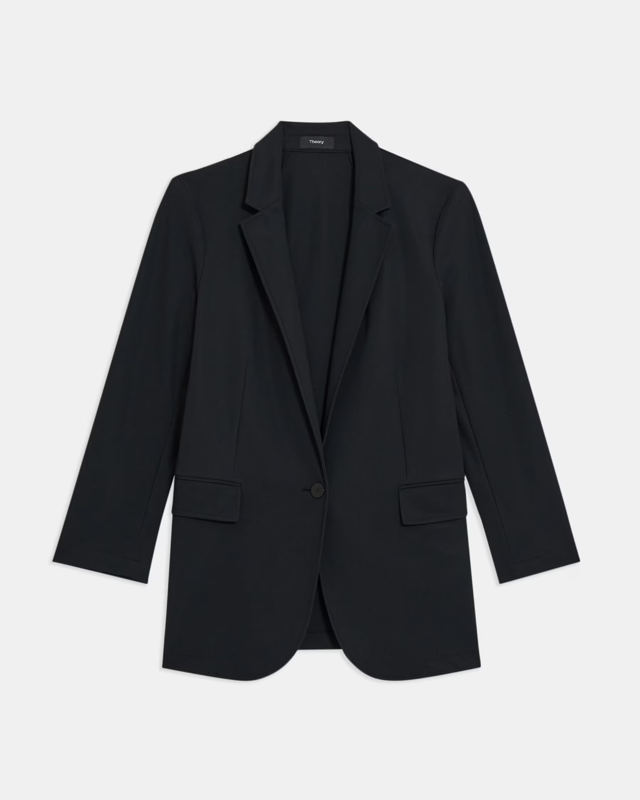 【美品】Theory Precision Ponte Casual Blazer Blue Precision Ponte Clinton Blazer | Theory