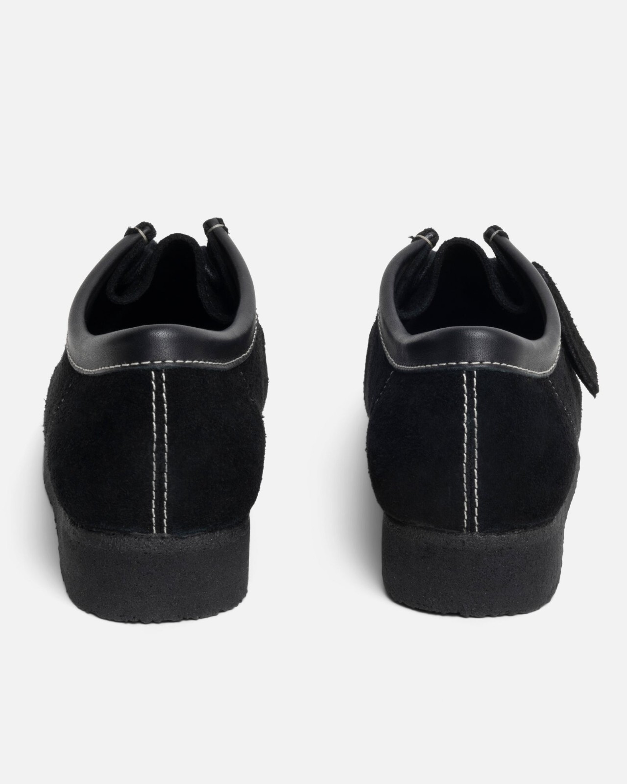 Pre-owned Clarks Stussy X  Originals Wallabee Black Suede Size Uk 4-13 Brand