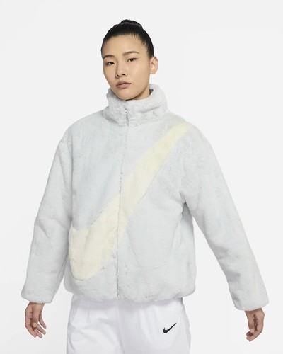 ナイキ　フェイクファーブルゾン NIKE公式】ナイキ リトルキッズ フェイク ファー ジャケット