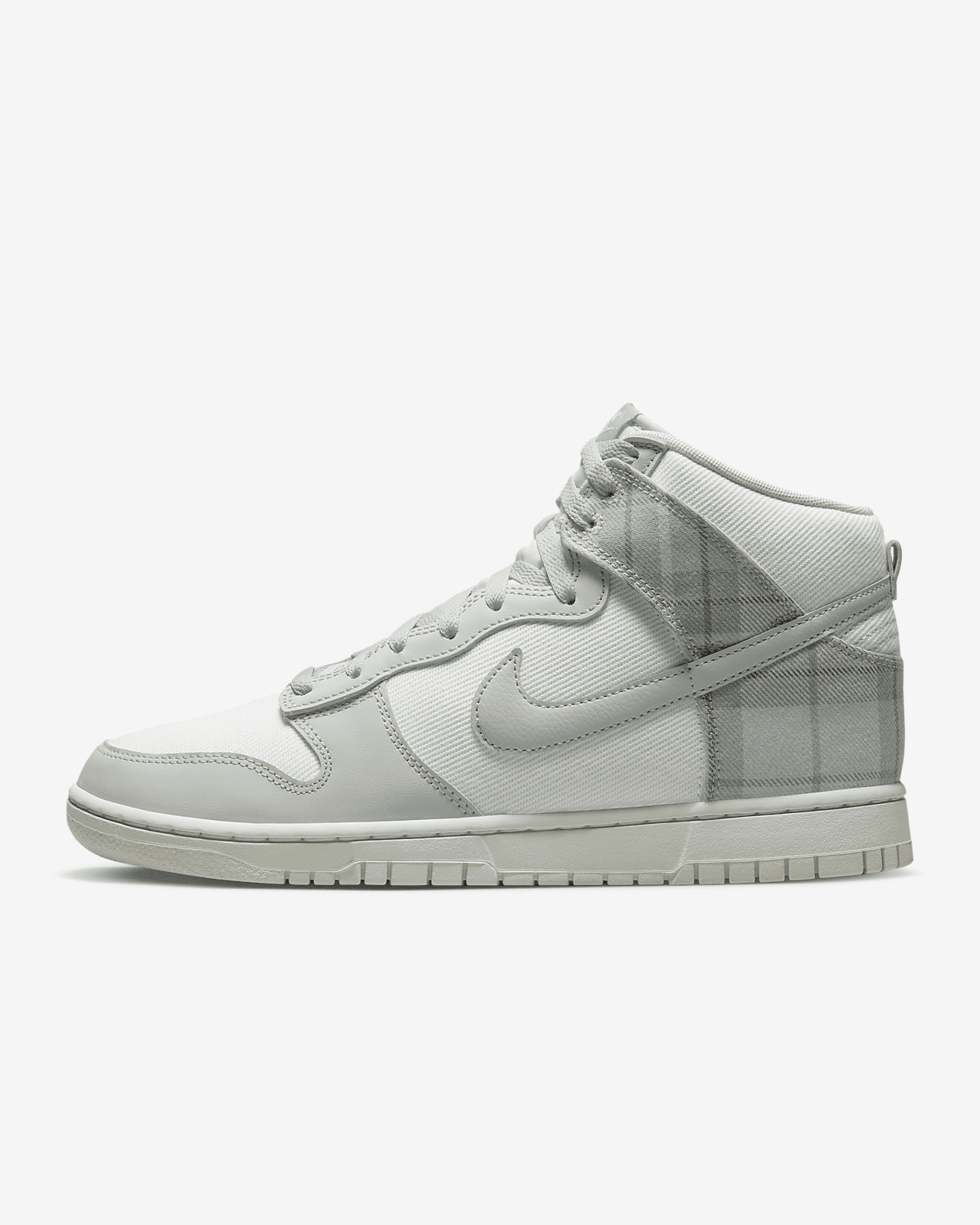 

Кроссовки Nike Dunk Hi Retro SE DV0826-100 Summit White / Light Silver, Summit white/summit white/light silver/light silver, Nike Dunk