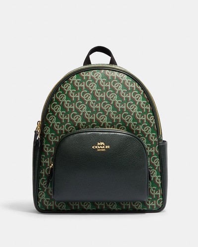 21年8月 COACH★Court Backpack 5666 NWT Coach Court Backpack style 5666 Chalk Pebble Leather