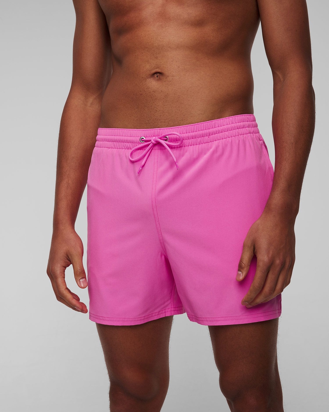 pink nike swim shorts