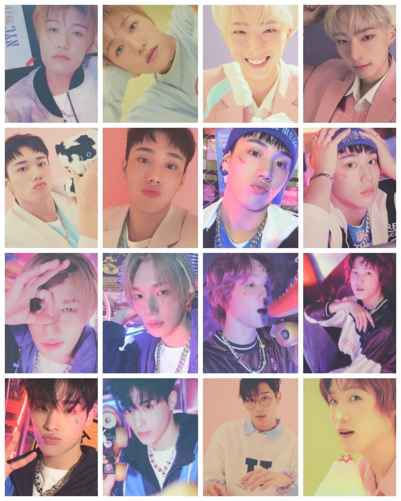 P1HARMONY 2023 Season's Greetings Member Photocards Official P1HARMONY 2023 Season's Greetings Member Photocards Official