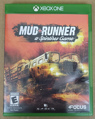 Spintires: MudRunner (Microsoft Xbox One 2017) No Manual, Tested and Works