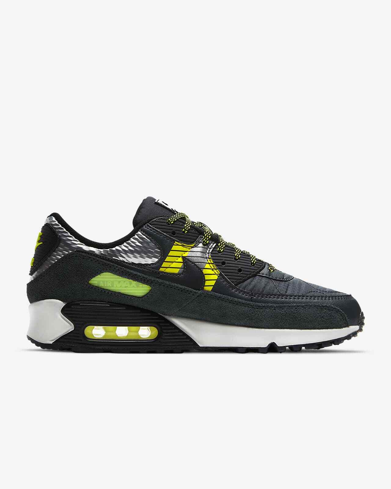 NIKE Air Max 90 3M CZ2975002 Anthracite Bolt Black Anthracite | EBG