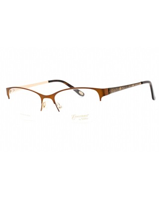 Emozioni  by Safilo Eyeglasses for Women Brown  - Brown Gold
