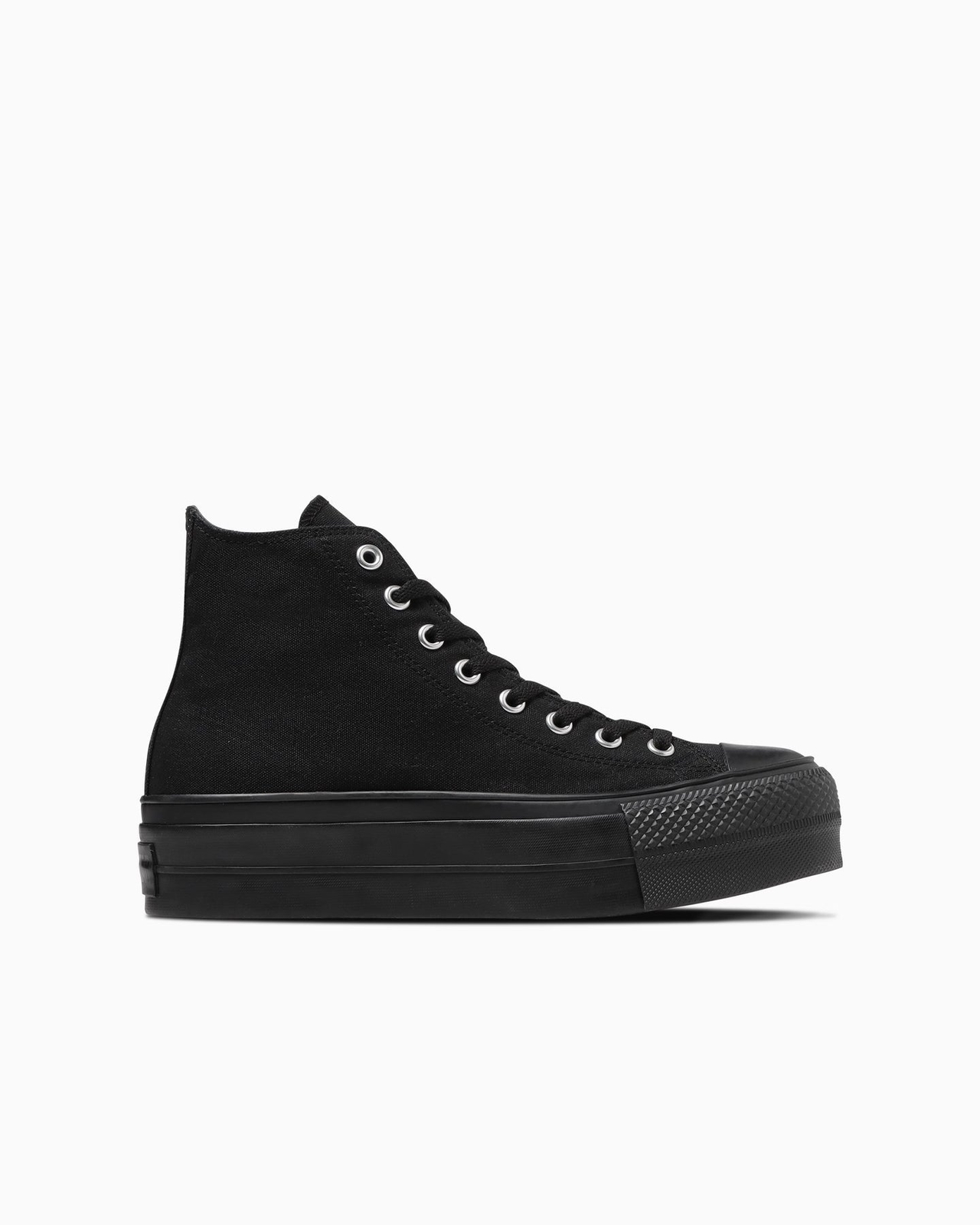 Pre-owned Converse 31311130  All Star R Lifted Hi Black (men's)