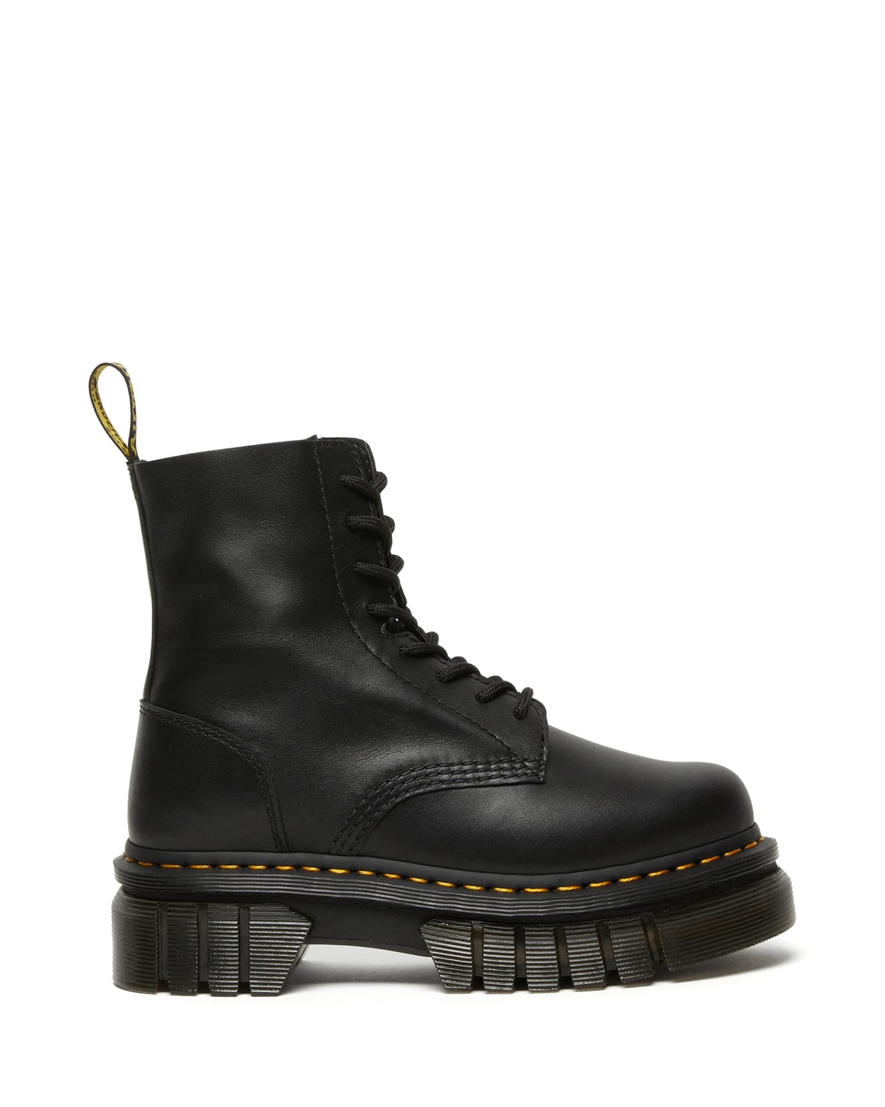Pre-owned Dr. Martens' Dr. Martens Women's Audrick 8-eye Boot 8i, Multi, 7 In Multicolor