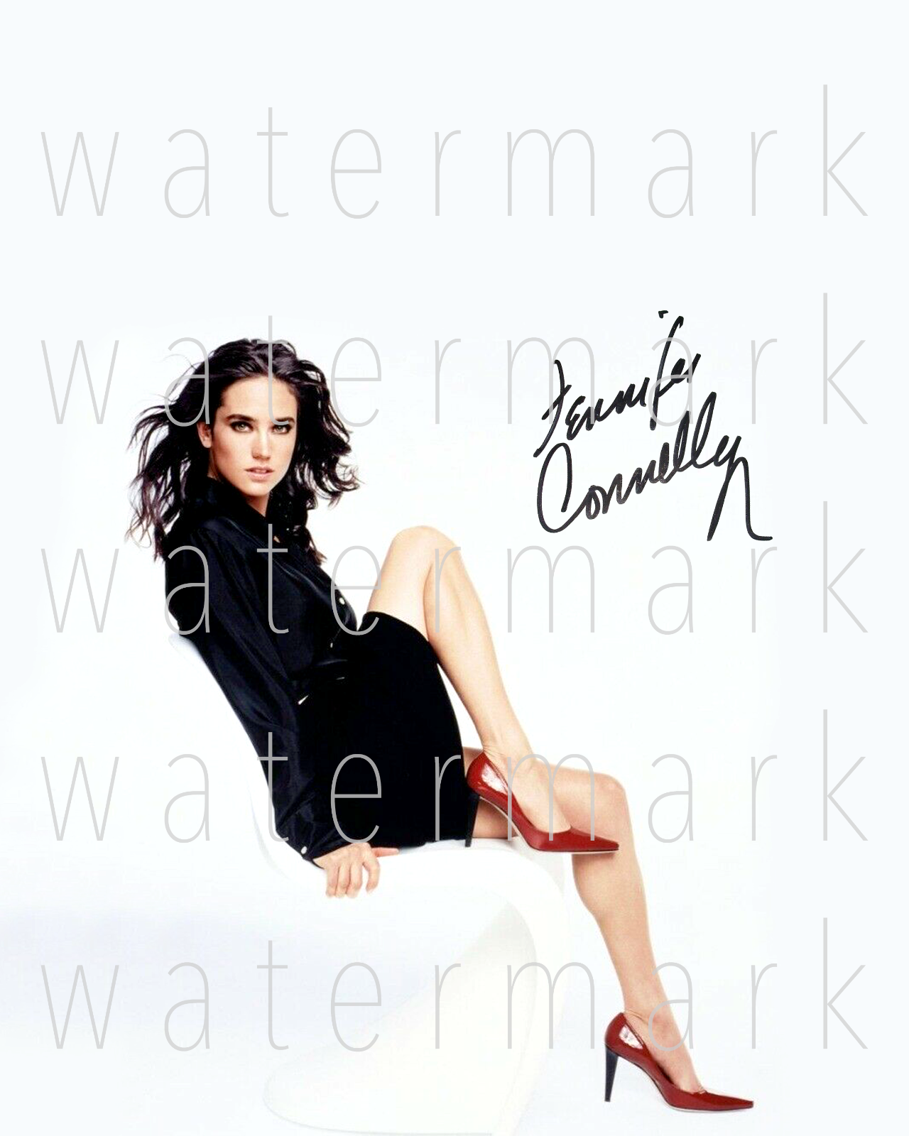 レア Jennifer Connelly サイン Jennifer Connelly 8x10 Signed Autographed Photo Picture with