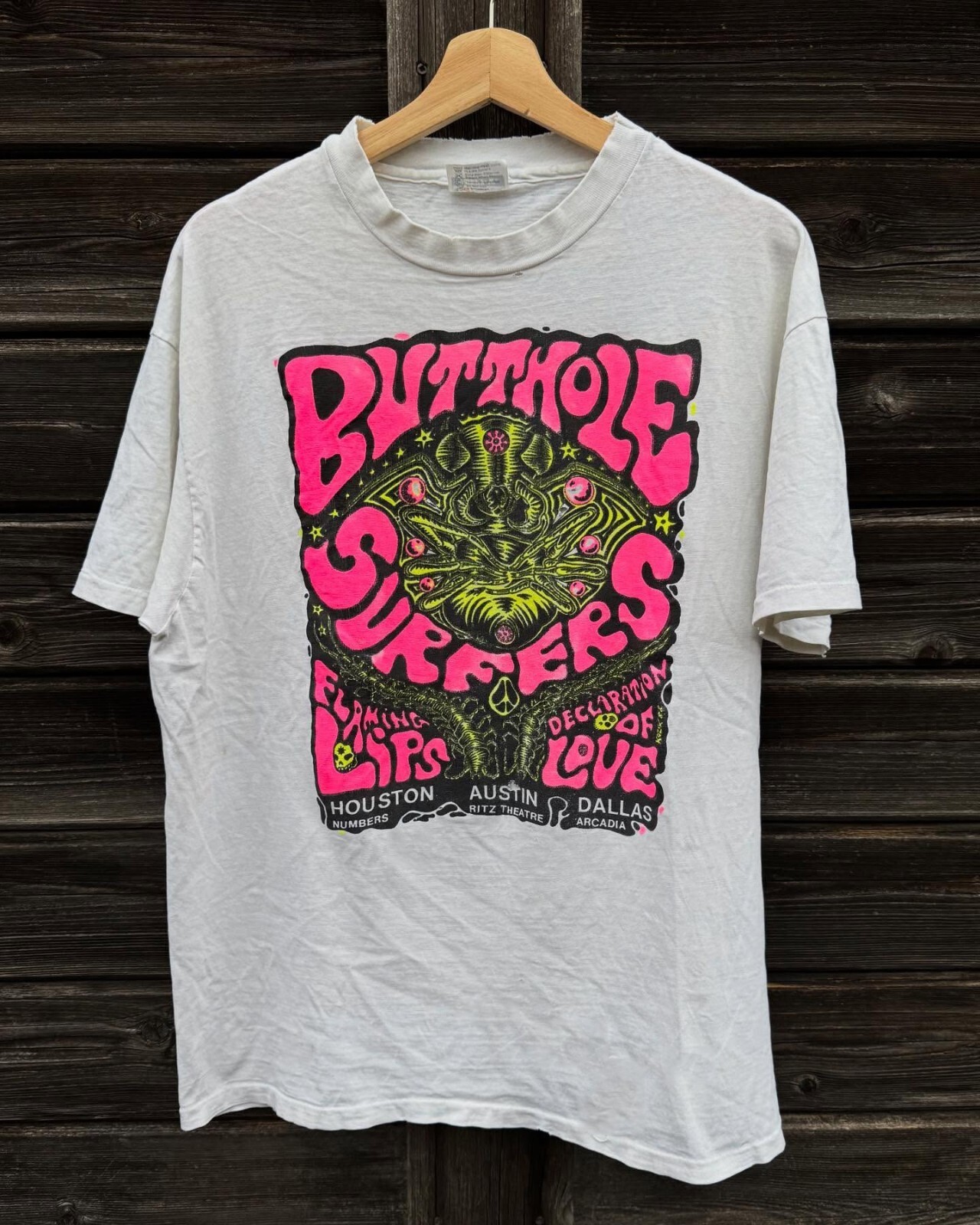 Butthole Surfers 1988 Tシャツ Remake 1988 Butthole Surfers