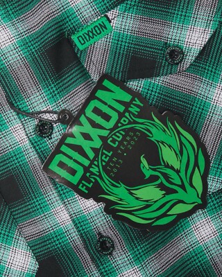Dixxon Flannel Company - Mens LARGE - Emerald Isle - New