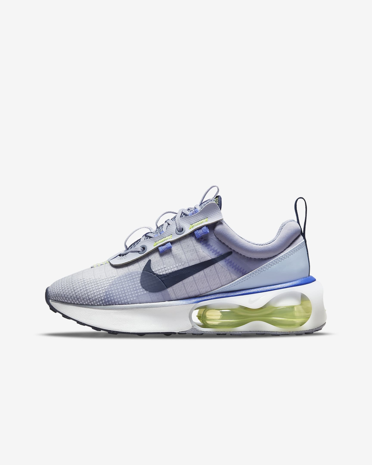 Женские кроссовки Nike Air Max 2021 GS Ashen Slate Ghost Blue Obsidian DA3199-002 в стиле ретро